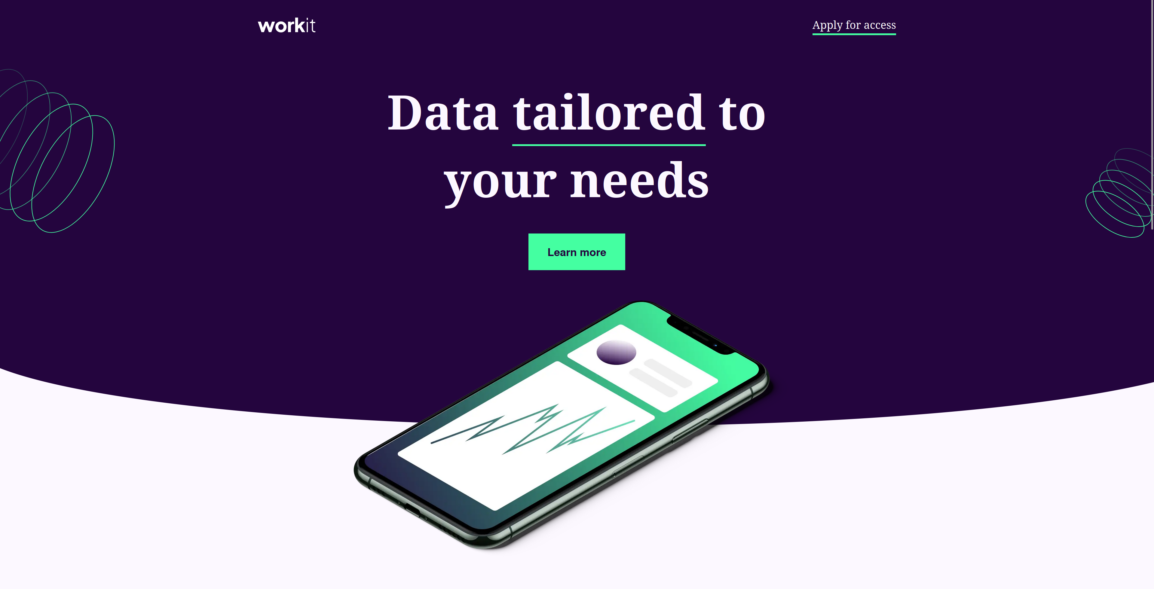 Working Landing Page